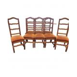 8 Wooden Dining Chairs