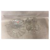 Clear Glassware Including Bowls and Cups