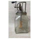 Dazey No. 40 Butter Churn with Glass Jar