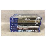 Six PlayStation 4 Games: Mixed Titles