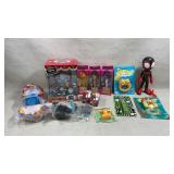 Group of branded toys and merchandise including