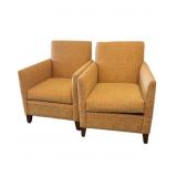 2 Retro Accent Chairs