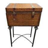 Hope Chest on Iron Stand