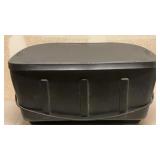 Large Black Detachable Golf Cart Storage Bin