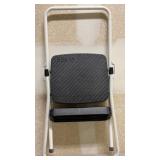 Cosco White and Black 1-Step Textured Folding