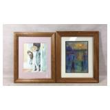 Framed Signed Artwork by Different Artists