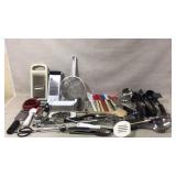 Large Assorted Kitchen Utensil and Tool Collection
