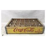 Vintage wood Coca Cola crate
