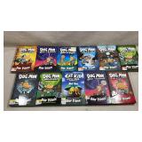 collection of hardcover graphic novels from Dav