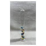 17" Thuringer Glaskunst Galileo thermometer,