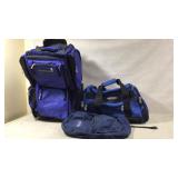 Sports bag, suit case and backpack