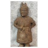 Vintage Black Americana Cast Iron Coin Bank,