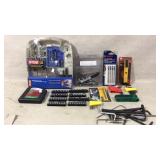 Drill Bits, Drivers, and Tool Sets
