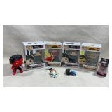 miscellaneous Funko Pop collectible figures,