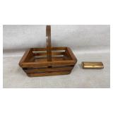 Hand Crafted Wooden Basket