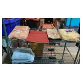 Linens Including Towels and Blanket