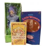 3 Collectible Dolls c1980s Little Women,Victorian
