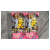 1998 Mattel Barbie Loves Tweety Bird Special