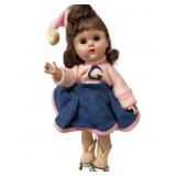c1950s Ginny Vogue Doll with Skates Roller Skater