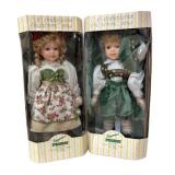 2 Porcelain SEYMOUR MANN Dolls