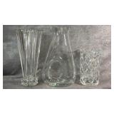Vintage Rosenthal Classic Blossom Crystal Vase,