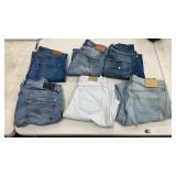 Jeans by Various Brands, Mixed Sizes