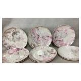 Set of 1 SASHA BRAStOFF Surf Ballet Dinner Plates