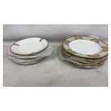 Bavaria Fine China 8 and 10 inch Plates