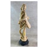 vintage A. Santini Geisha sculpture