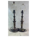 Decorative Table Lamps with Marble Finish