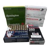 346 Rounds Of 380 auto ammo / bullets