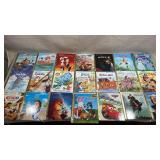 Lot of 21 Little Golden Books featuring various