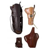4 Leather Gun Holsters Hunter Company, Falco &
