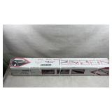 pair of Erkul aluminum roof rack crossbars for a