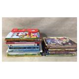 50 Children's Hardcover and Softcover Books