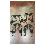 4 universal black shoulder holster with double
