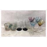 Glassware Featuring Tumblers, Goblets, and Stems