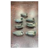 7 Vtg decoy ducks
