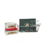 Vtg Corningware, Pyrex w Lid, Placemats, Coffee