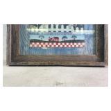 Arthur A. Kaplan Framed "Rooster with S