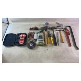 Hand Tools Hammer, Pry Bar, Laser Level,Wrenches