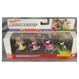Hot Wheels Mario Kart 4-pack, Mario, Luigi,