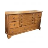 8 Drawer Wooden Dresser