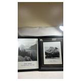 2 framed art prints afrom the "Ansel Adams The