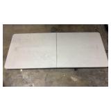 70 x 30 white folding banquet table