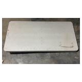 48 x 24 white folding banquet table