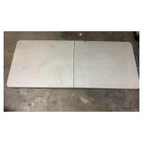 70 x 30 white folding banquet table