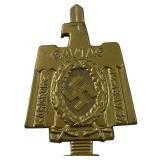WWII German  Karlsruhe "Gautag" Badge