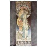 1897 Art Nouveau Lithograph Poster by Alphonse