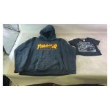 Teen thrasher Hoodie & Childs The Doors shirt